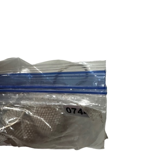 Lot of 12 Champagne 1.75” Metal Circle Dotted Shower Curtain 1.25” Hooks - Picture 8 of 8